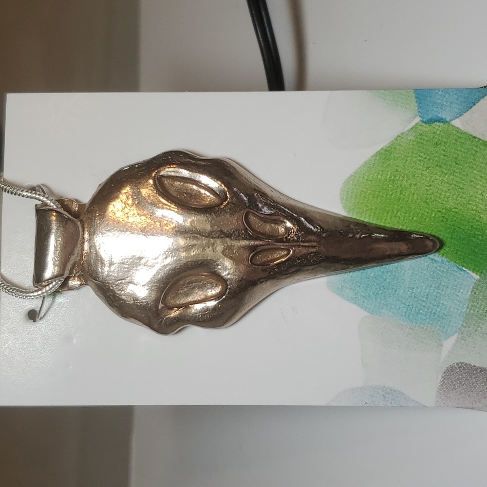 Wittenhouse white bronze necklace pendant handcrafted